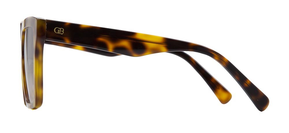 GOLDBERRY GBGNŞ 4522-C.06 Güneş Genç,Yetişkin Kadın Köşeli Çerçeveli Asetat UV400 - 3