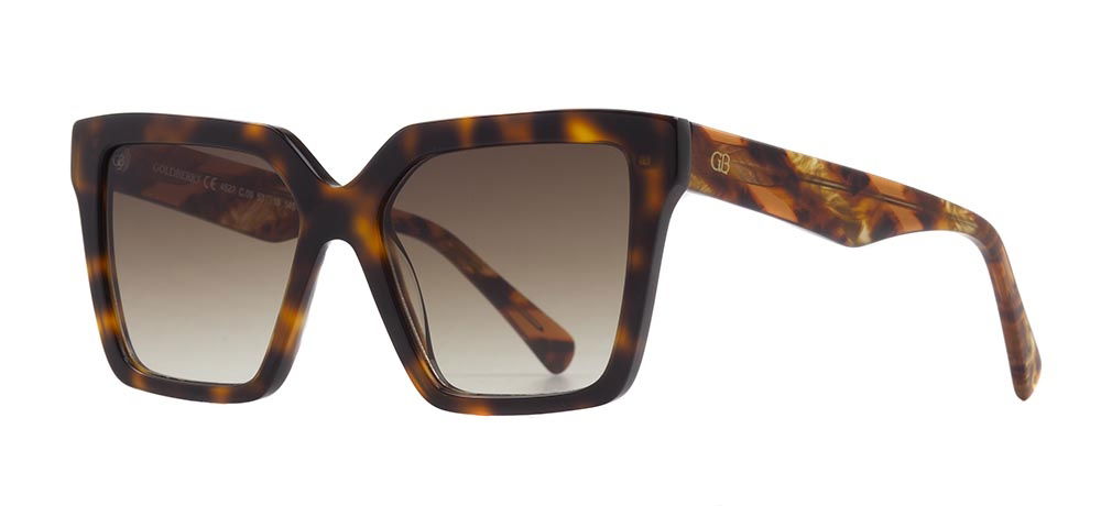 GOLDBERRY GBGNŞ 4522-C.09 Güneş Genç, Yetişkin Kadın Köşeli Çerçeveli Asetat UV400 - 2