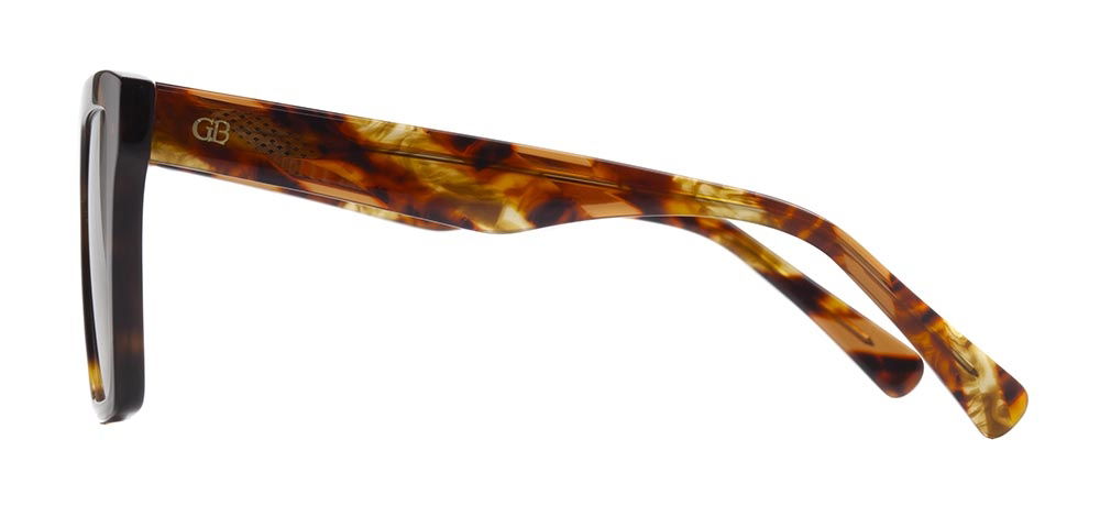 GOLDBERRY GBGNŞ 4522-C.09 Güneş Genç, Yetişkin Kadın Köşeli Çerçeveli Asetat UV400 - 3