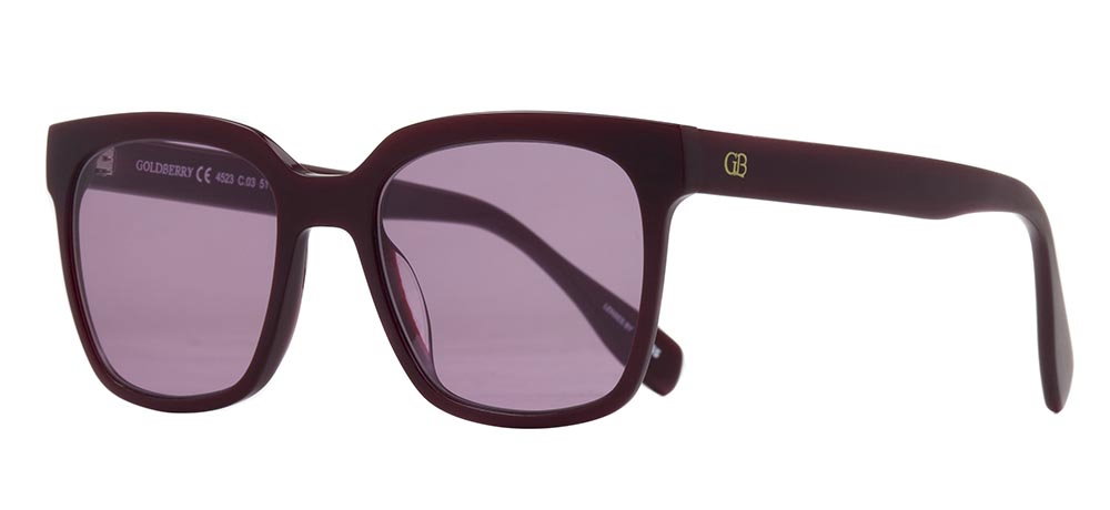GOLDBERRY GBGNŞ 4523-C.03 Güneş Genç Kadın Köşeli Çerçeveli AsetatUV400 - 2