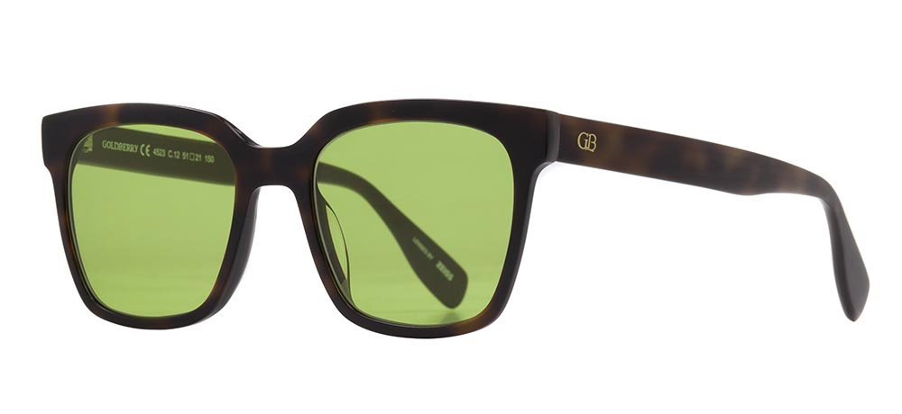 GOLDBERRY GBGNŞ 4523-C.12 Güneş Genç Erkek,Kadın,Unisex Köşeli Çerçeveli Asetat UV400 - 2