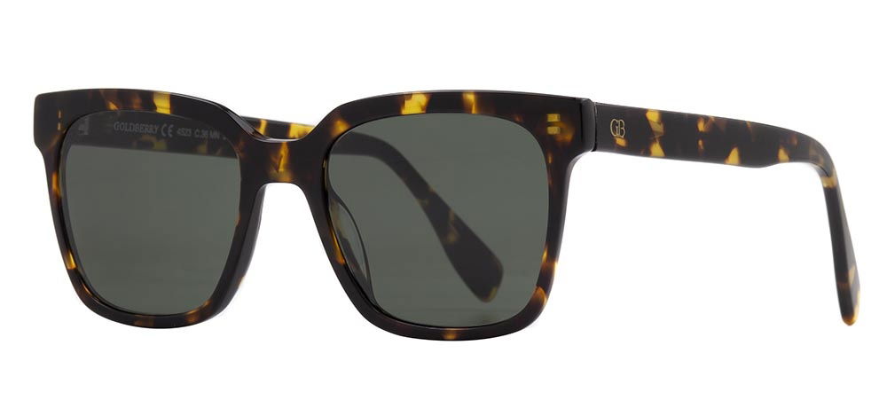 GOLDBERRY GBGNŞ 4523-C.36 MN Güneş Genç Erkek,Kadın,Unisex Köşeli Çerçeveli Asetat UV400 - 2