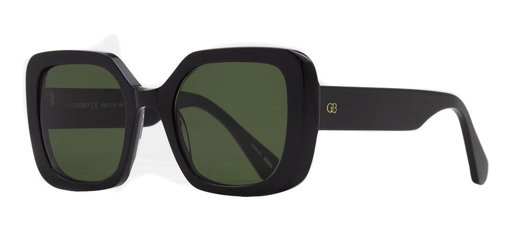 GOLDBERRY GBGNŞ 4525-C.01 Güneş Genç Kadın Köşeli Çerçeveli Asetat UV400 - 2