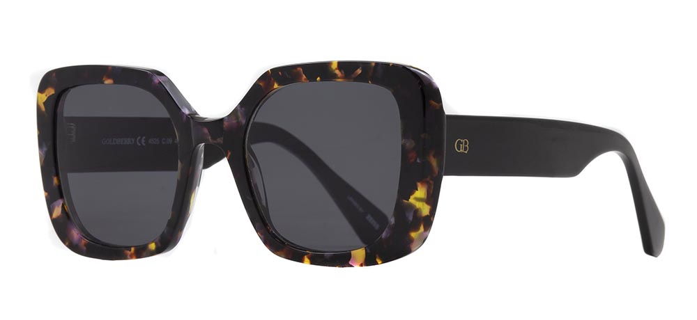 GOLDBERRY GBGNŞ 4525-C.09 Güneş Genç Kadın Köşeli Çerçeveli Asetat UV400 - 2