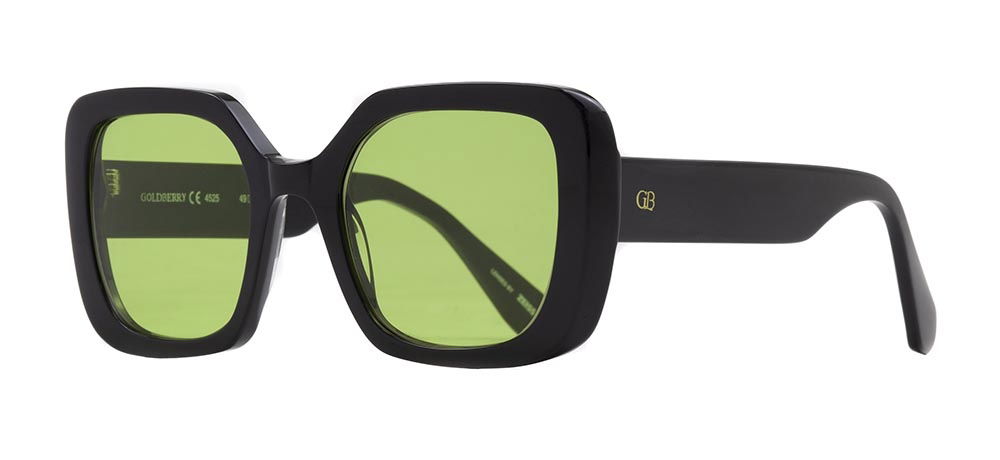 GOLDBERRY GBGNŞ 4525-C.93 Güneş Genç Kadın Köşeli Çerçeveli Asetat UV400 - 2