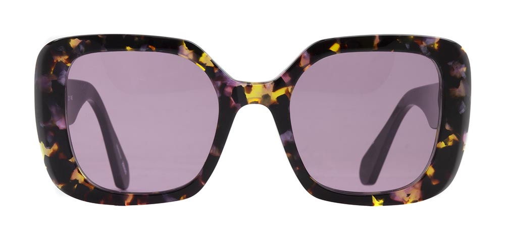 GOLDBERRY GBGNŞ 4525-C.96 Güneş Genç Kadın Köşeli Çerçeveli Asetat UV400 - 1