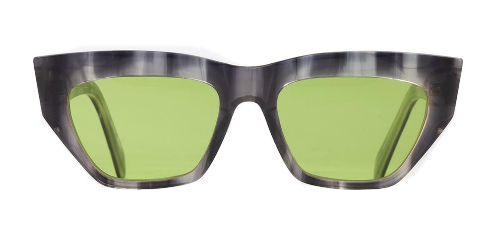 GOLDBERRY GBGNŞ 4532-C.09 Güneş Genç Kadın Çekik Çerçeveli Asetat UV400 - 1