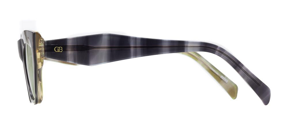 GOLDBERRY GBGNŞ 4532-C.09 Güneş Genç Kadın Çekik Çerçeveli Asetat UV400 - 3