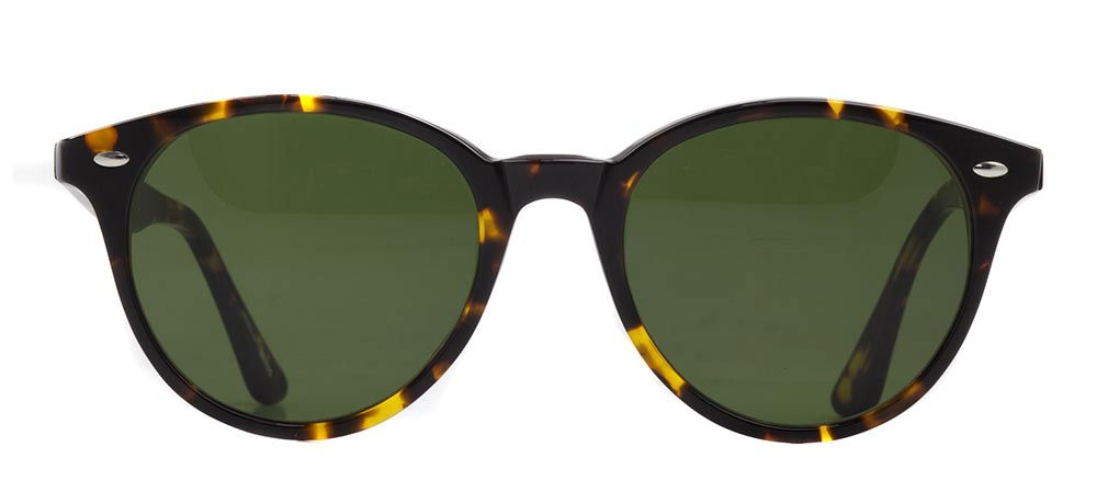 GOLDBERRY GBGNŞ 4537-C.02 Güneş Genç Erkek,Kadın,Unisex Yuvarlak Çerçeveli Asetat UV400 - 1