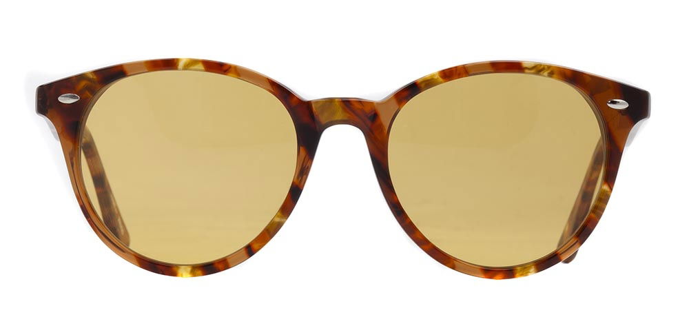 GOLDBERRY GBGNŞ 4537-C.101 Güneş Genç Erkek,Kadın,Unisex Yuvarlak Çerçeveli Asetat UV400 - 1