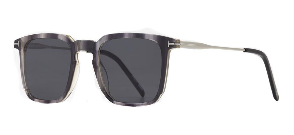 GOLDBERRY GBGNŞ 4538-C.19 Güneş Genç Erkek Köşeli Çerçeveli Asetat UV400 - 2