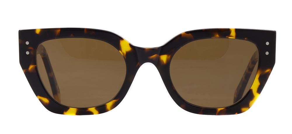 GOLDBERRY GBGNŞ 4542-C.02 Güneş Genç Kadın Köşeli Çerçeveli Asetat UV400 - 1