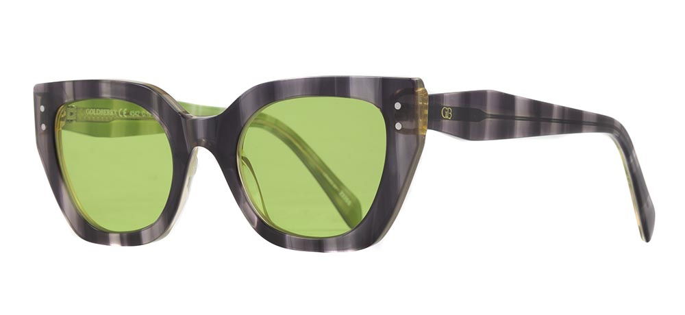 GOLDBERRY GBGNŞ 4542-C.19 Güneş Genç Kadın Köşeli Çerçeveli Asetat UV400 - 2