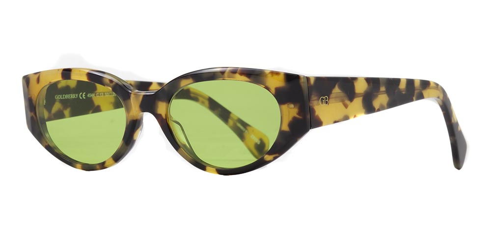 GOLDBERRY GBGNŞ 4544-C.13 Güneş Genç Kadın Çekik Çerçeveli Asetat UV400 - 2