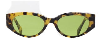 GOLDBERRY GBGNŞ 4544-C.13 Güneş Genç Kadın Oval Çerçeveli Asetat UV400 - GOLDBERRY