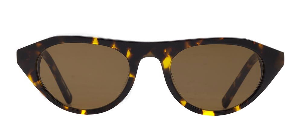 GOLDBERRY GBGNŞ 4548-C.02 Güneş Genç Kadın Çekik Çerçeveli Asetat UV400 - 1