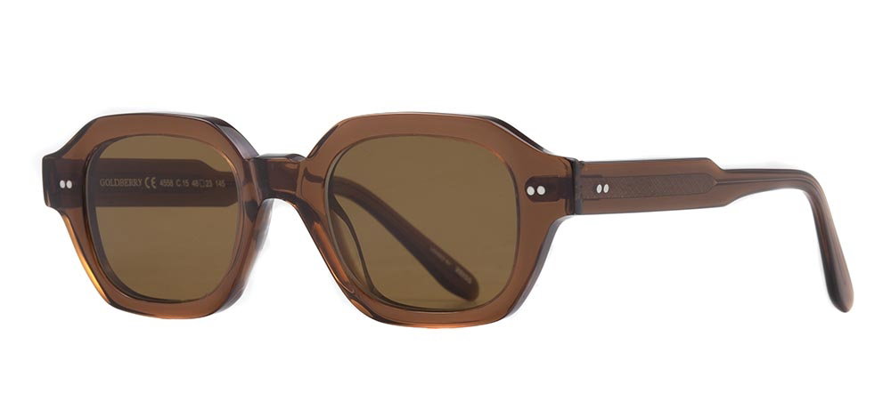 GOLDBERRY GBGNŞ 4558-C.15 Güneş Genç Erkek,Kadın,Unisex Köşeli Çerçeveli AsetatUV400 - 2