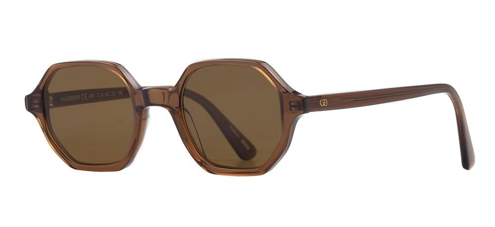 GOLDBERRY GBGNŞ 4561-C.15 Güneş Genç Erkek,Kadın,Unisex Köşeli Çerçeveli Asetat UV400 - 2