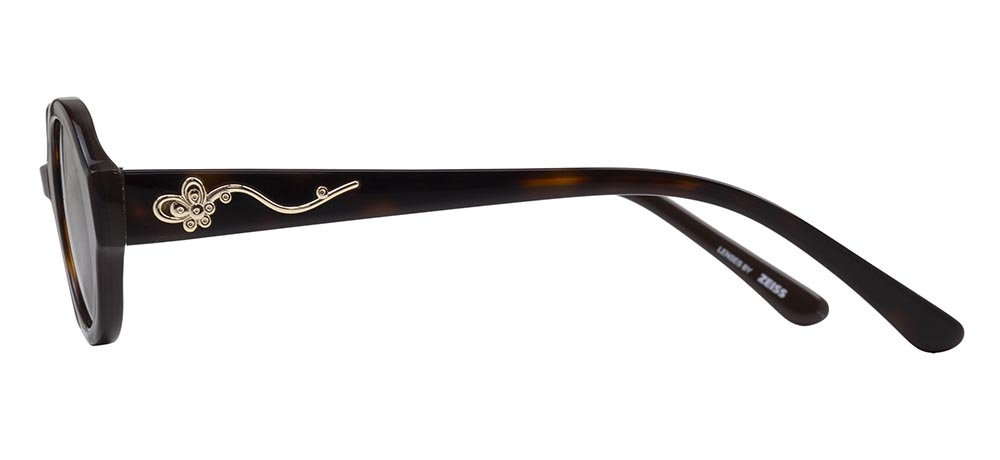 GOLDBERRY GBGNŞ 4571-C.16 Güneş Genç Kadın Oval Çerçeveli AsetatUV400 - 3