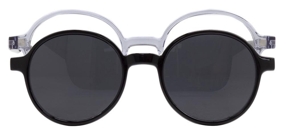 MINIMIX MNMX 1619-20506 Clipon,Optik Genç Erkek,Kadın,Unisex Yuvarlak Çerçeveli Asetat - 1