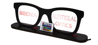 IŞIKLI GÖZLÜK TABELA - 