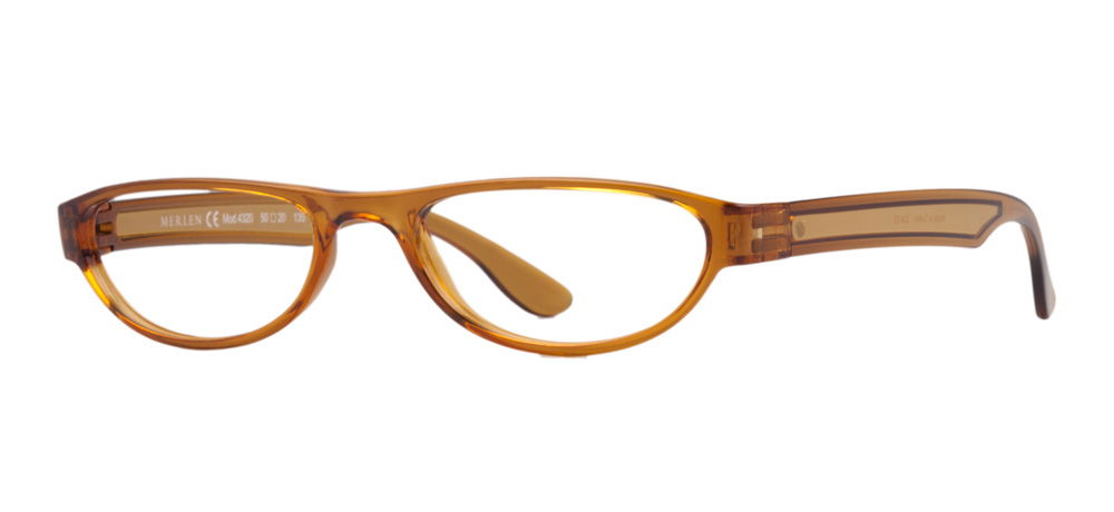 MERLEN MRLN 4320-03 Optik Yetişkin Kadın Oval Çerçeveli Grilamid (TR90) - 2