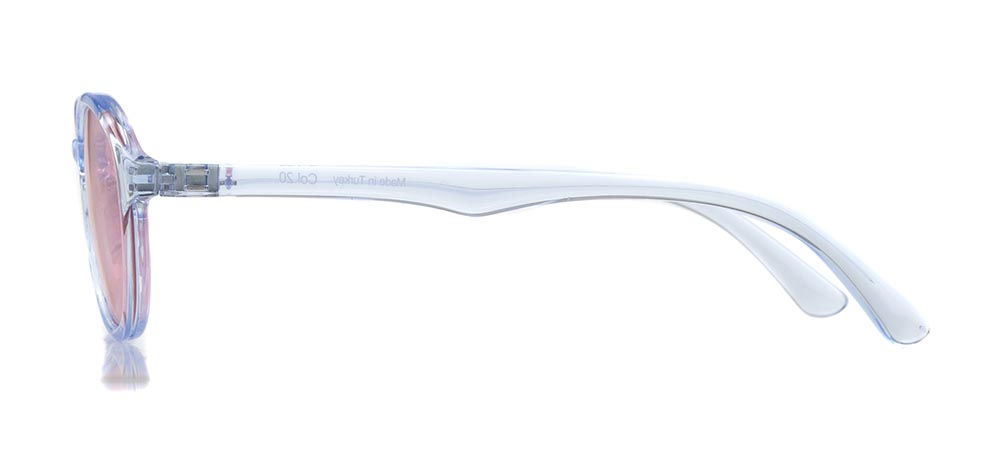 MERLEN MRLNGÜNŞ 4947-20 Güneş Çocuk Kadın Oval Çerçeveli Grilamid TR90 UV400,Polarize - 3