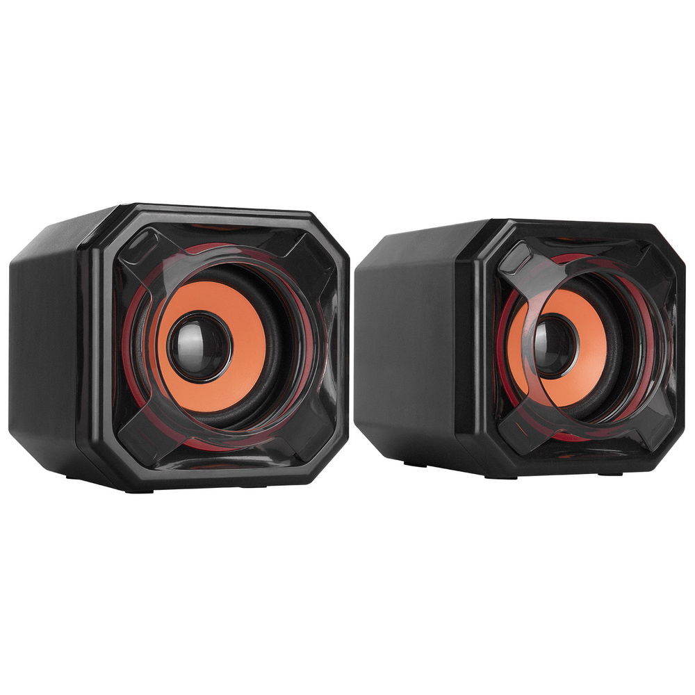 Mikado MD-177 2.0 5W * 2 Turuncu Siyah Super Bass USB Speaker - 2