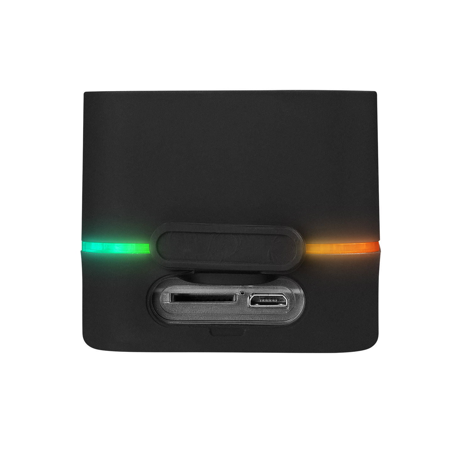 Mikado MD-18BT Siyah DC 5V/USB TF Kartlı Bluetoothlu Led Işklı Şarjlı Speaker Hoparlör - 4