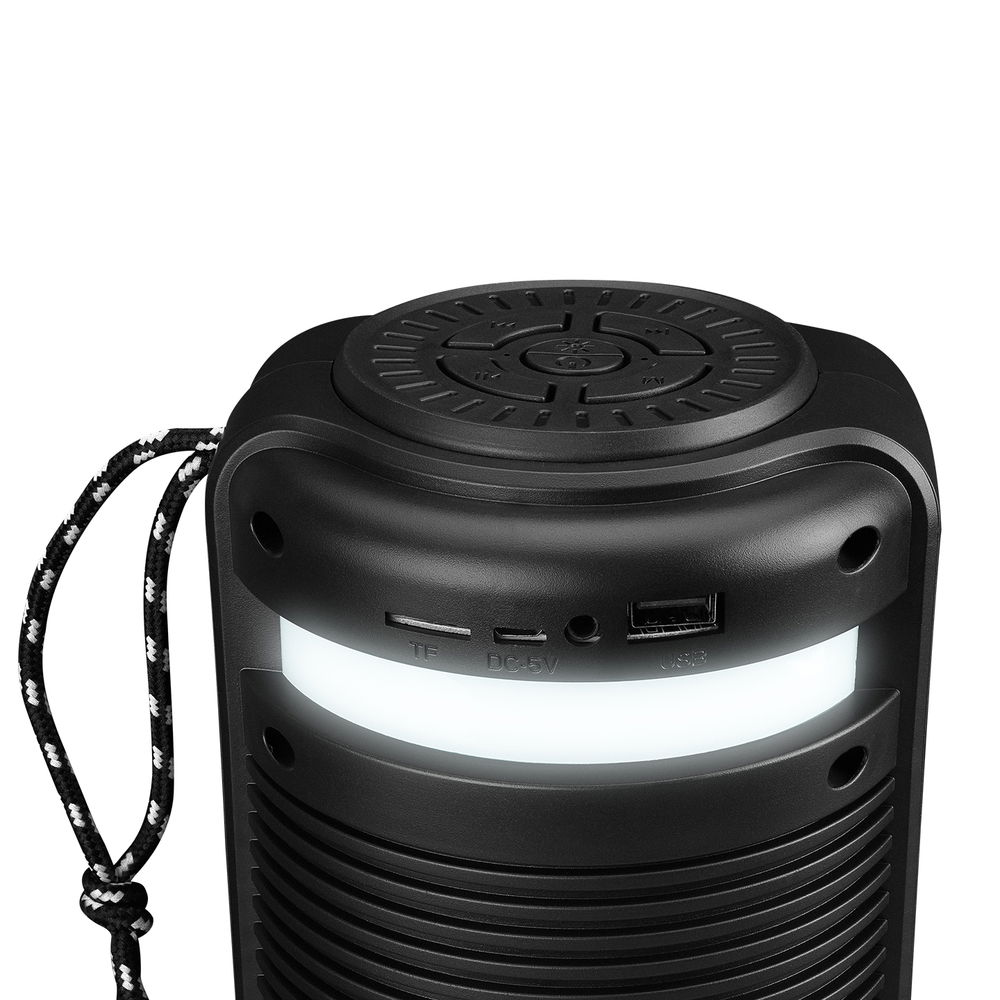 Mikado MD-K5 Bluetooth-Usb -Aux -TF Card 3.7V 1200mAh Led Işıklı Taşınabilir Speaker - 3