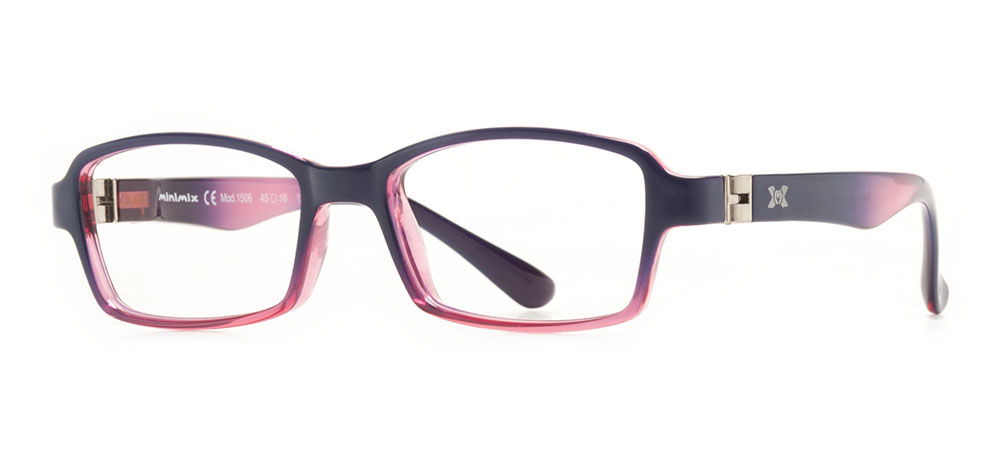 MINIMIX MNMX 1506-C.03 Optik Çocuk Erkek,Kadın,Unisex Köşeli Çerçeveli Grilamid (TR90) - 2