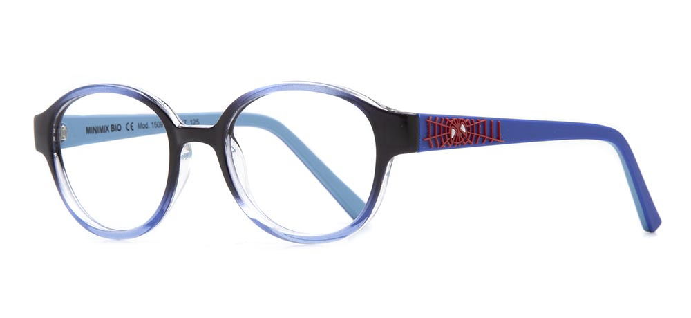 MINIMIX MNMX 1509-C.08 Optik Bebek,Çocuk Erkek,Kadın,Unisex Oval Çerçeveli Grilamid (TR90) - 2