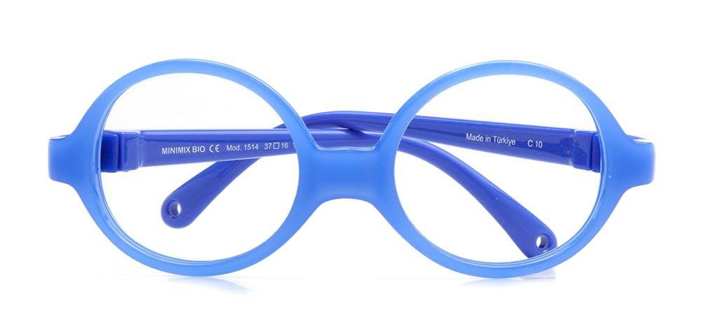 MINIMIX MNMX 1514-C.10 Optik Bebek Çocuk,Erkek,Kadın,Unisex Yuvarlak Çerçeveli Termoplastik TPE - 1