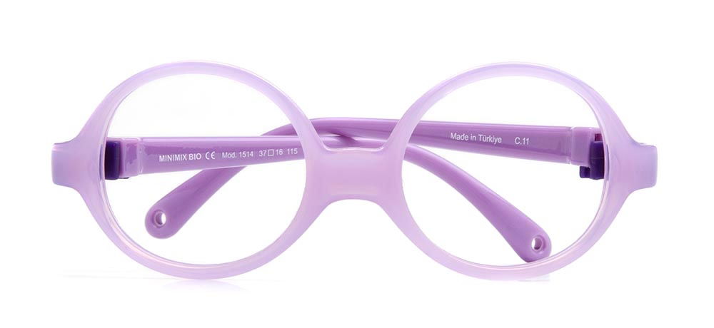 MINIMIX MNMX 1514-C.11 Optik Bebek Erkek,Kadın,Unisex Yuvarlak Çerçeveli Termoplastik TPE - 1