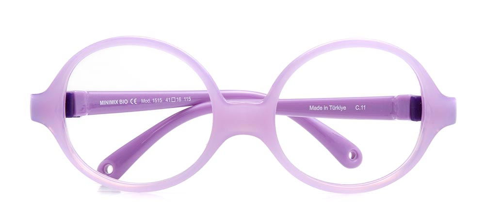MINIMIX MNMX 1515-C.11 Optik Bebek,Çocuk Erkek,Kadın,Unisex Yuvarlak Çerçeveli Grilamid (TR90) - 1
