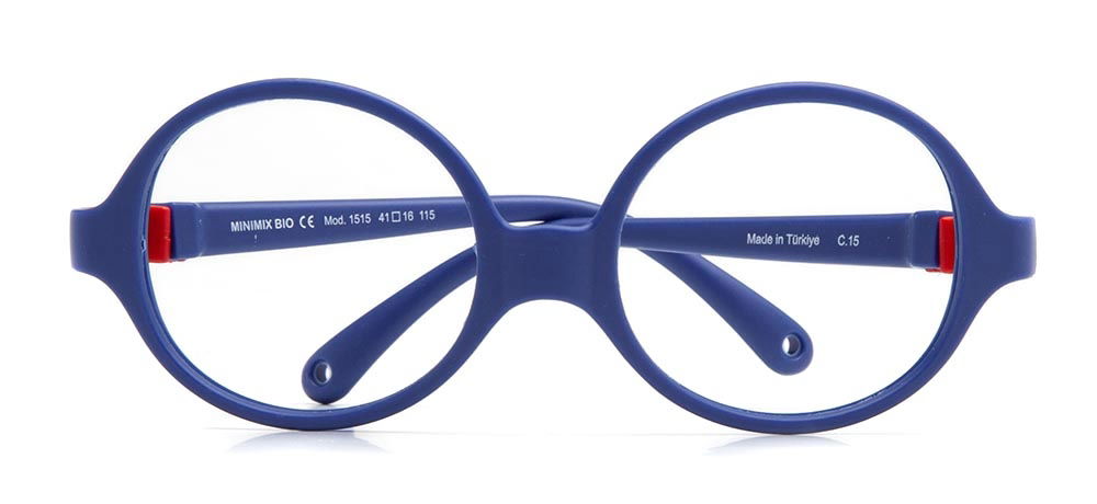 MINIMIX MNMX 1515-C.15 Optik Bebek,Çocuk Erkek,Kadın,Unisex Yuvarlak Çerçeveli Grilamid (TR90) - 1