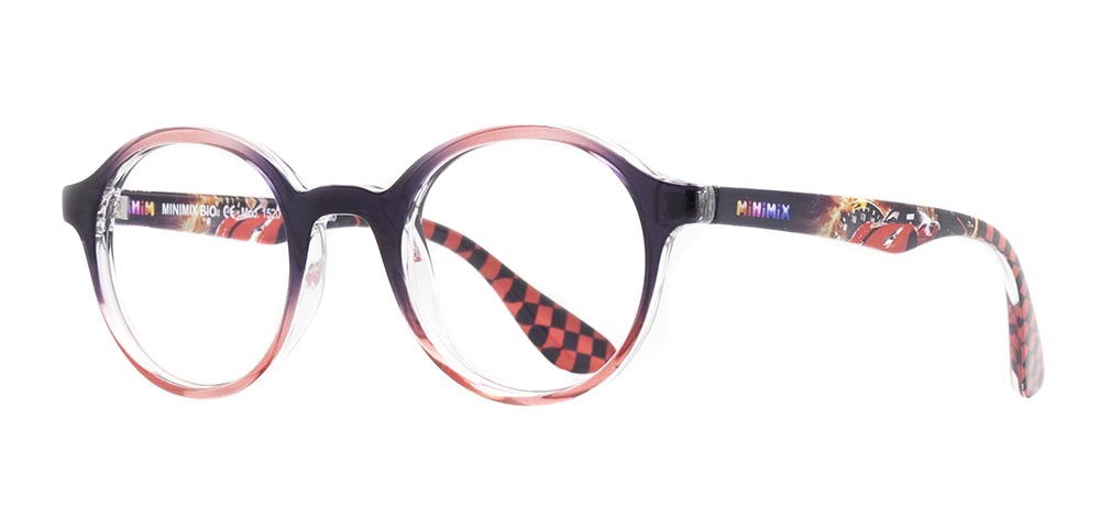 MINIMIX MNMX 1520-C.19 Optik Bebek,Çocuk Erkek,Kadın,Unisex Yuvarlak Çerçeveli Grilamid (TR90) - 2