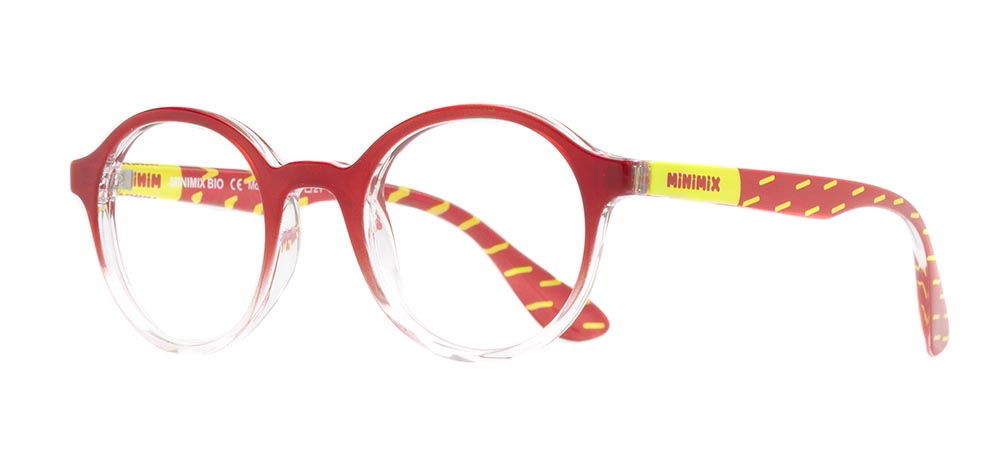 MINIMIX MNMX 1520-C.22 Optik Bebek,Çocuk Erkek,Kadın,Unisex Yuvarlak Çerçeveli Grilamid (TR90) - 2