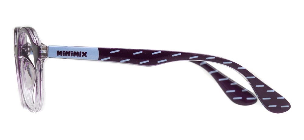 MINIMIX MNMX 1520-C.25 Optik Bebek,Çocuk Erkek,Kadın,Unisex Yuvarlak Çerçeveli Grilamid TR90 - 3