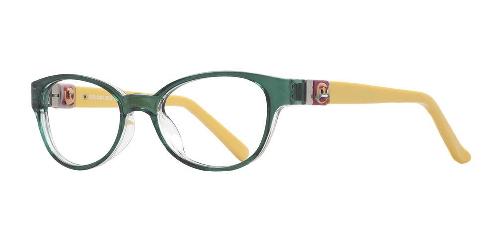 MINIMIX MNMX 1521-C.08 Optik Çocuk Çocuk,Erkek,Kadın,Unisex Oval Çerçeveli Grilamid TR90 - 2