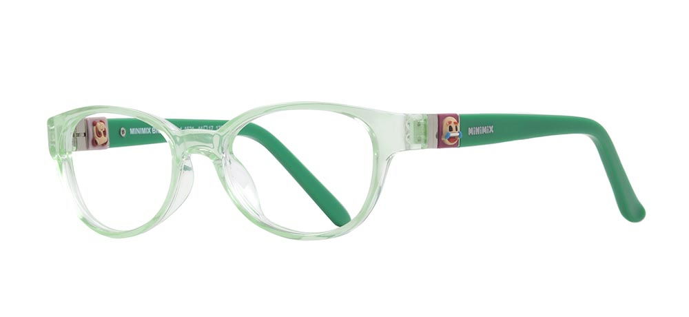 MINIMIX MNMX 1521-C.09 Optik Çocuk Çocuk,Erkek,Kadın,Unisex Oval Çerçeveli Grilamid TR90 - 2