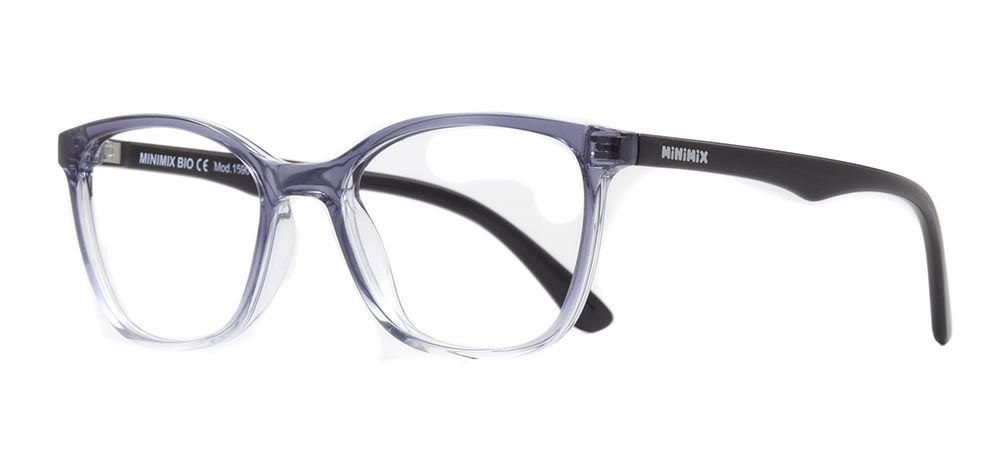 MINIMIX MNMX 1590-C.01 Optik Çocuk Erkek,Kadın,Unisex Köşeli Çerçeveli Greenline BIO - 2