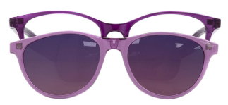 MINIMIX MNMX 1618-C.07 Clipon, Optik Çocuk Çocuk,Kadın Oval Çerçeveli Greenline BIO 