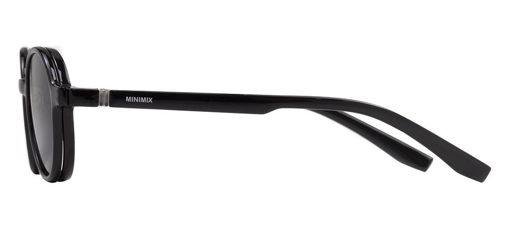 MINIMIX MNMX 1619-06 Clipon,Optik Çocuk Erkek,Kadın,Unisex Yuvarlak Çerçeveli Greenline BIO - 3