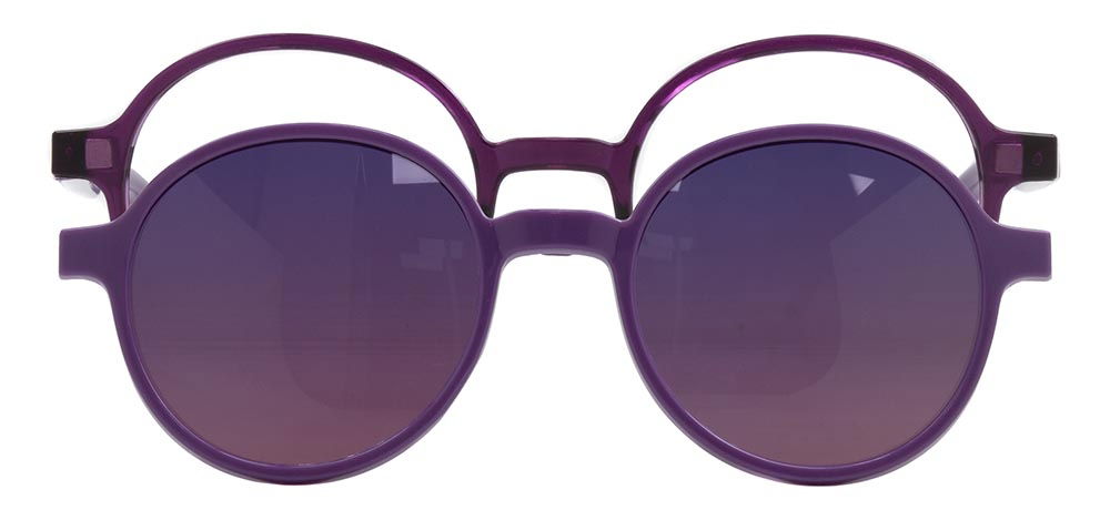 MINIMIX MNMX 1619-C.01 Clipon,Optik Çocuk Kadın Yuvarlak Çerçeveli Greenline BIO - 1