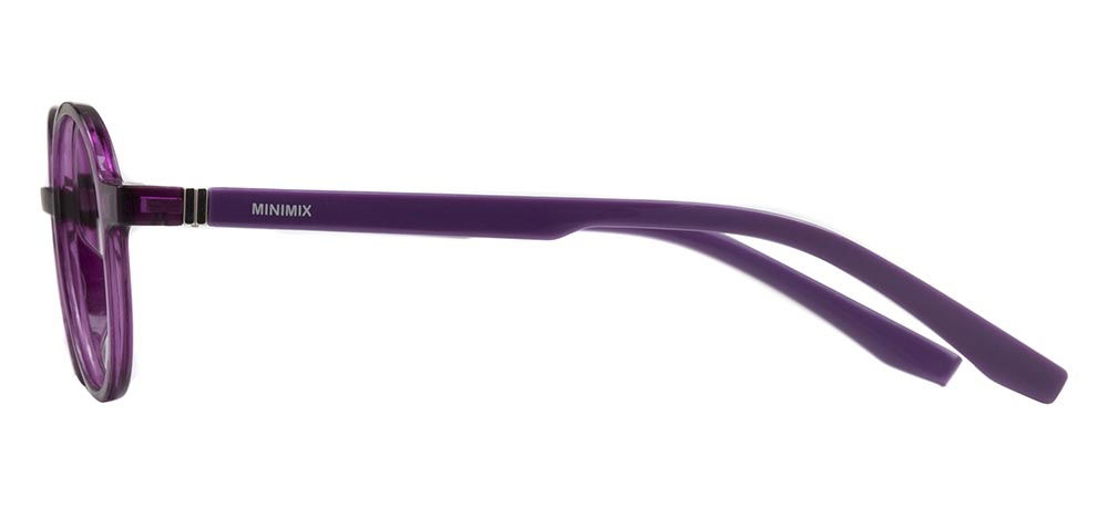 MINIMIX MNMX 1619-C.01 Clipon,Optik Çocuk Kadın Yuvarlak Çerçeveli Greenline BIO - 3