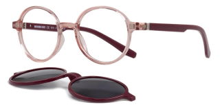 MINIMIX MNMX 1619-C.02 Clipon,Optik Çocuk Kadın Yuvarlak Çerçeveli Greenline BIO - MINIMIX (1)