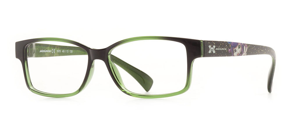 MINIMIX MNMX 1678-C.07 Optik Çocuk Çocuk,Erkek,Kadın,Unisex Köşeli Çerçeveli Grilamid TR90 - 2