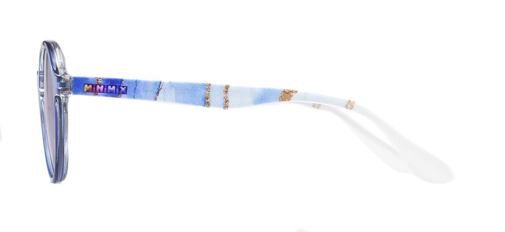 MINIMIX MNMX 1901-C.03 Güneş Çocuk Erkek,Kadın,Unisex Oval Çerçeveli Grilamid (TR90) Polarize - 3