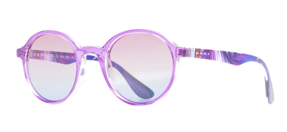 MINIMIX MNMX 1901-C.04 Güneş Çocuk Erkek,Kadın,Unisex Oval Çerçeveli Grilamid (TR90) Polarize - 2